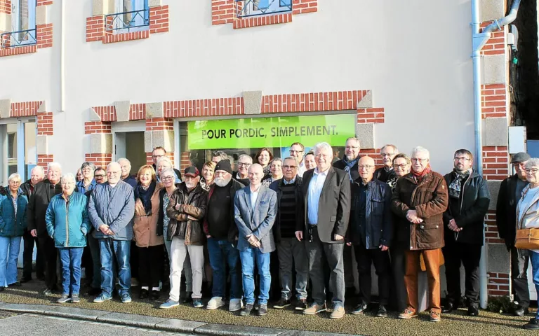 La liste « Pour Pordic, simplement » a inauguré son local de campagne rue de Saint-Brieuc